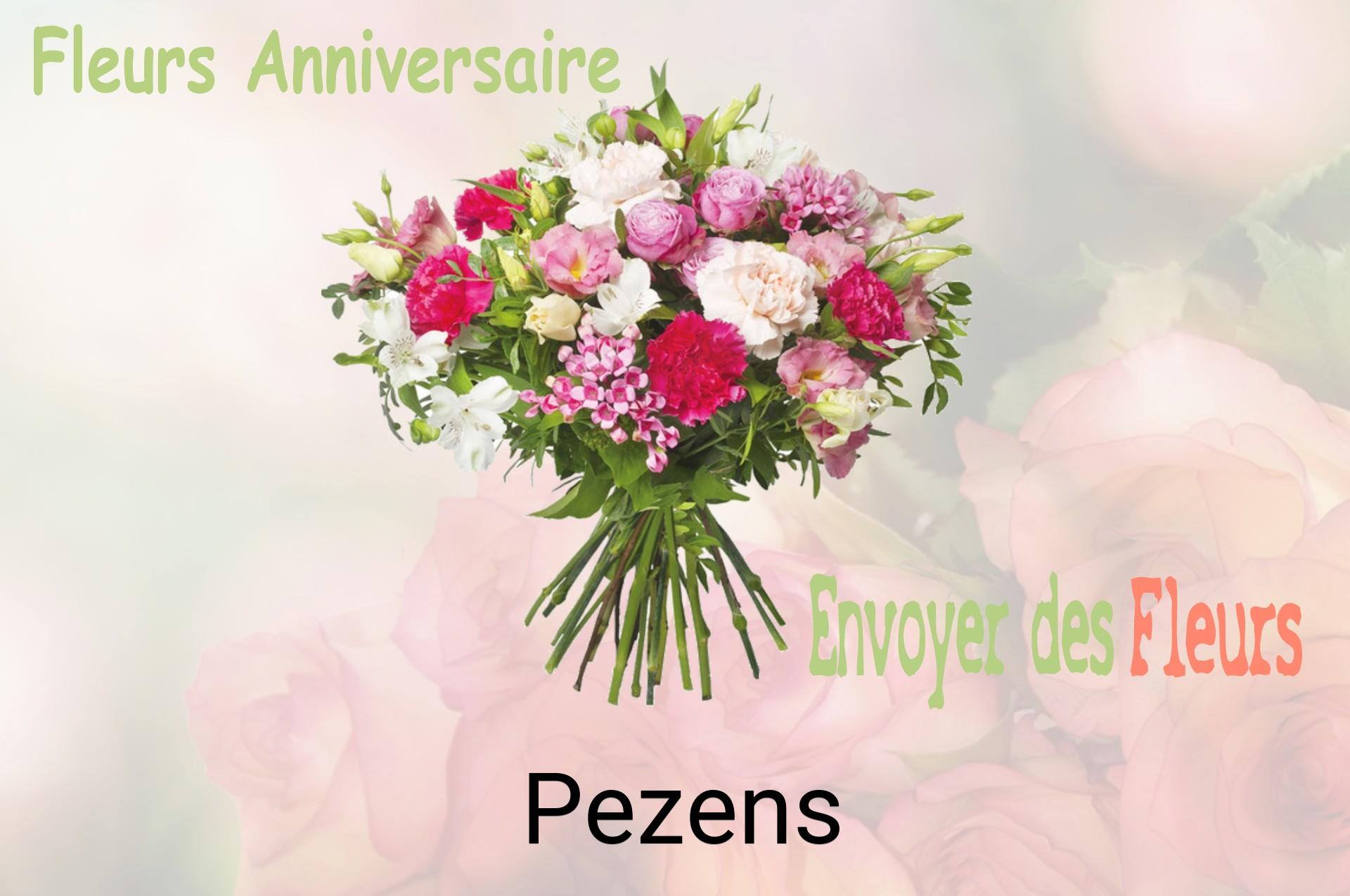 Bouquet de fleurs d’anniversaire livré à Pezens