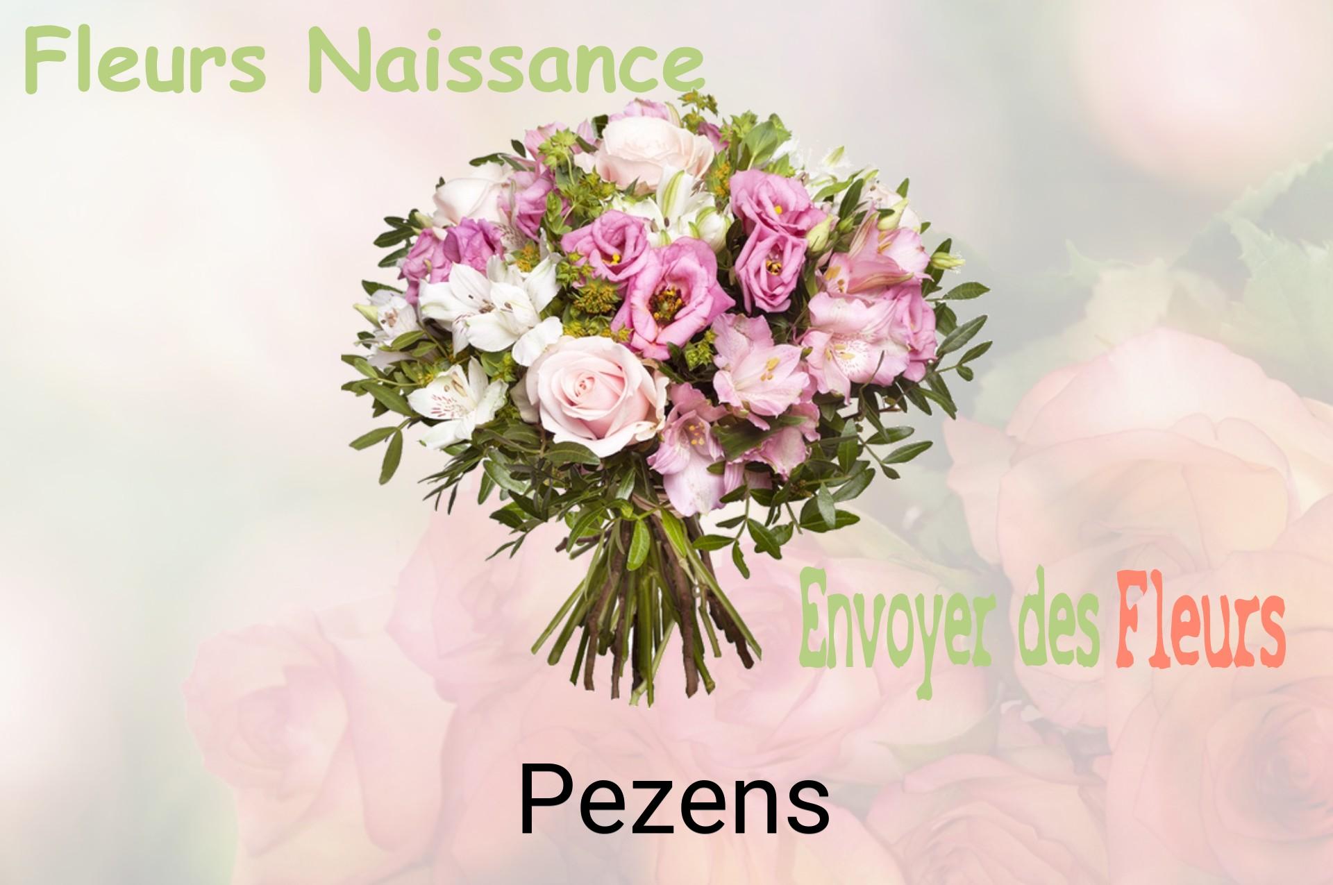 Bouquet de fleurs de naissance livré à Pezens